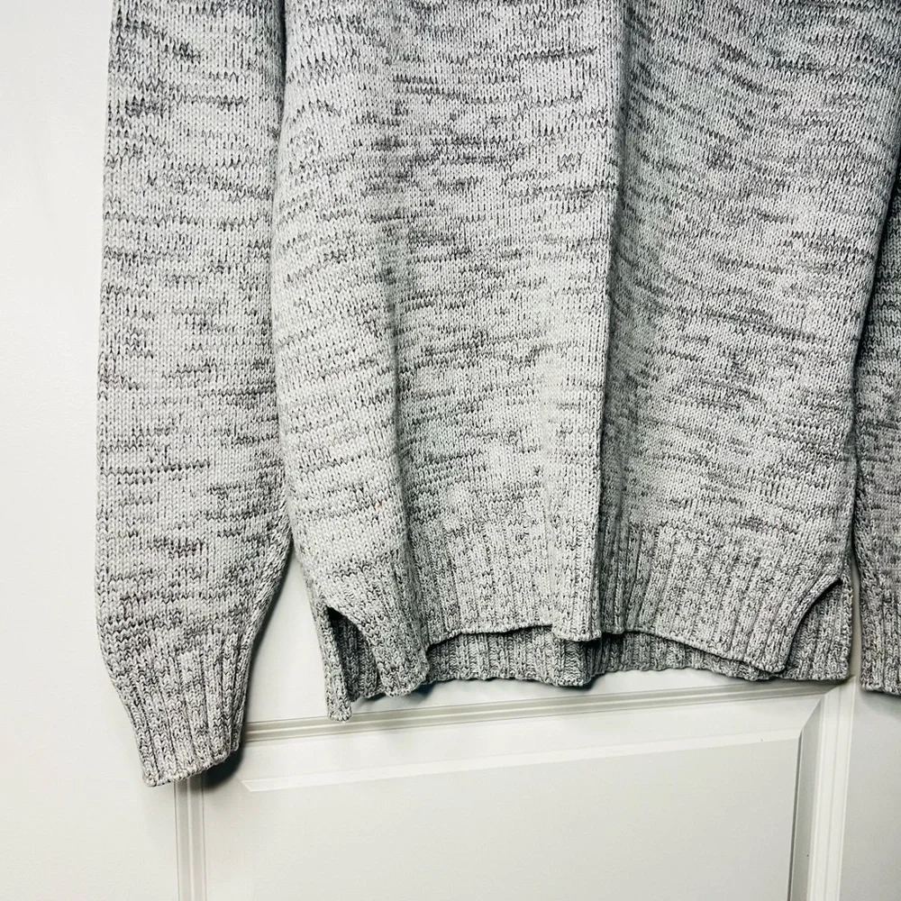Peter Millar Men’s cotton Wool blend Gray Roll Neck Sweater Sz M